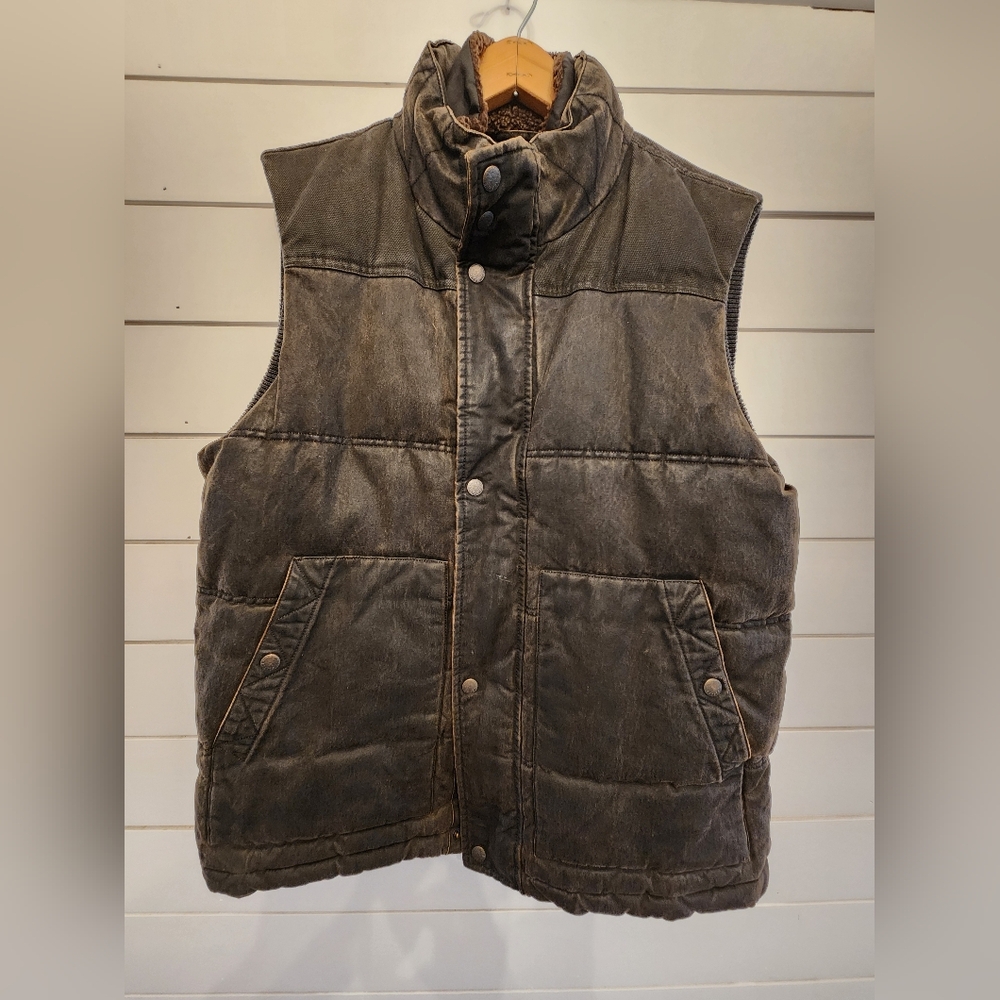 Fat Face Puffy Vest XL